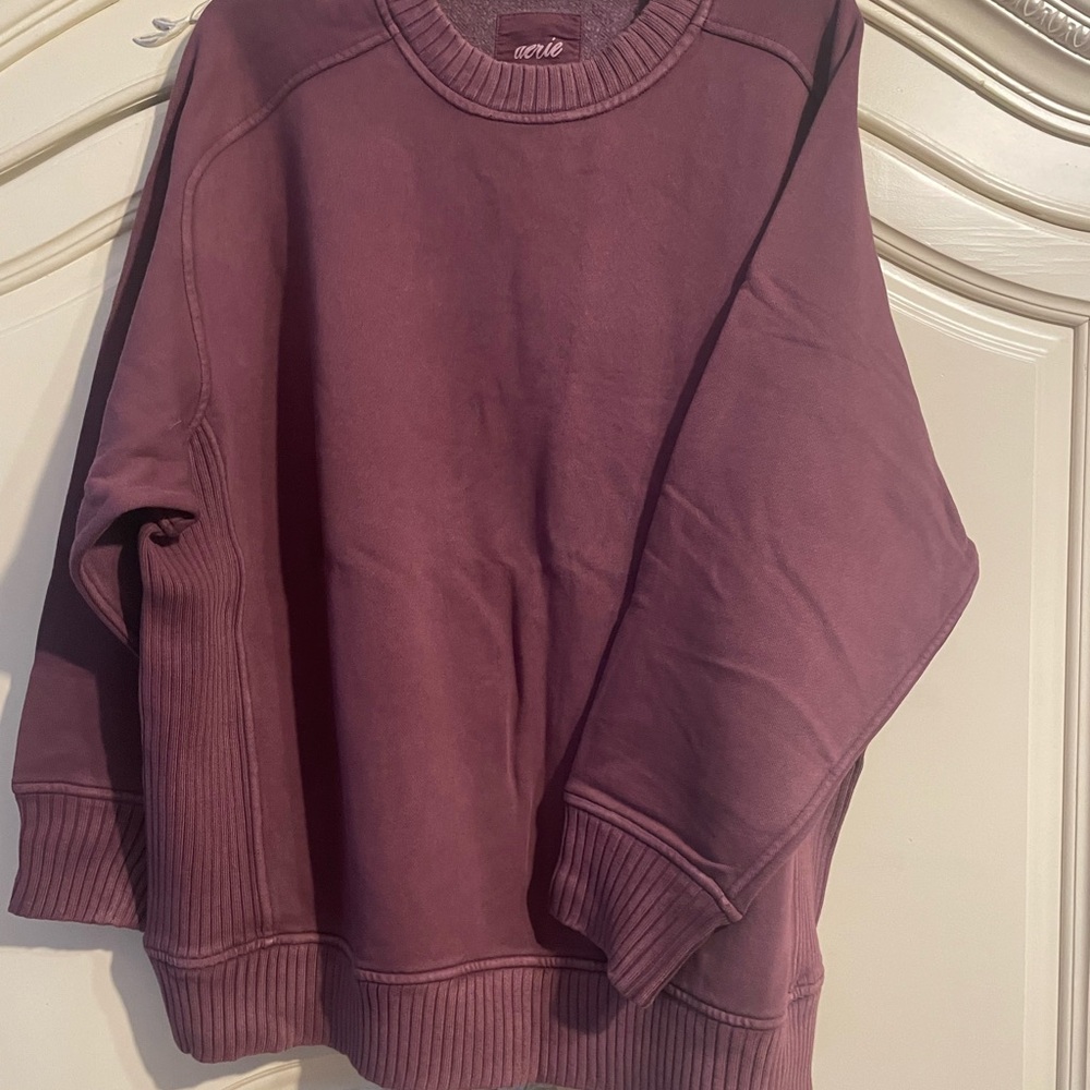 NWT Aerie Large the Chill Crew Sweatshirt - Picture 2 of 7